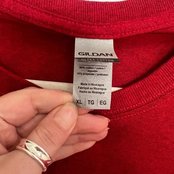 North Carolina Shirt NEW NWOT XL Red - Picture 2 of 2